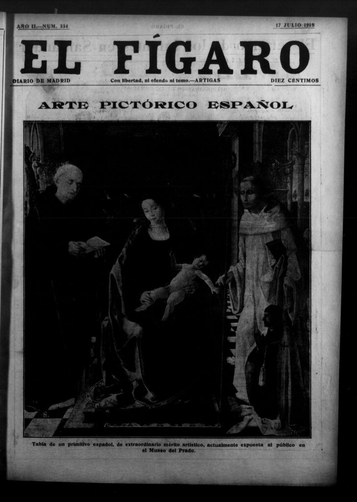 Miniatura de El Fígaro: diario de Madrid del 17 de julio de 1919, nº 334