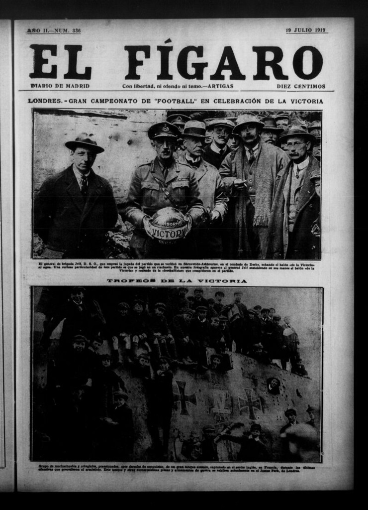 Miniatura de El Fígaro: diario de Madrid del 19 de julio de 1919, nº 336