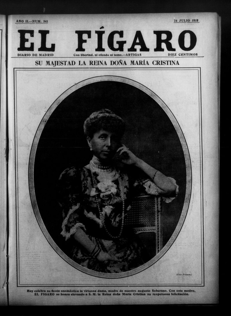 Miniatura de El Fígaro: diario de Madrid del 24 de julio de 1919, nº 341