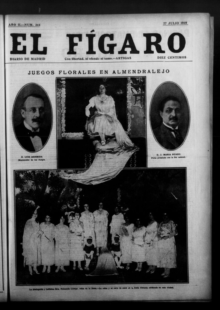 Miniatura de El Fígaro: diario de Madrid del 27 de julio de 1919, nº 344