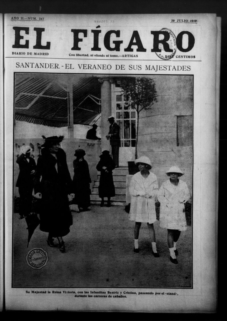 Miniatura de El Fígaro: diario de Madrid del 30 de julio de 1919, nº 347
