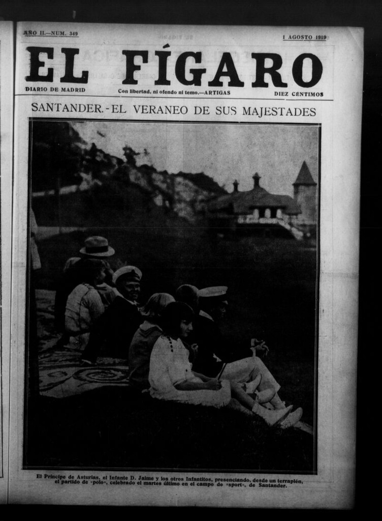Miniatura de El Fígaro: diario de Madrid del 1 de agosto de 1919, nº 349