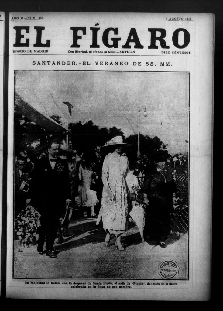 Miniatura de El Fígaro: diario de Madrid del 7 de agosto de 1919, nº 355