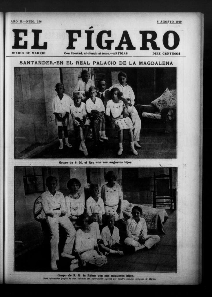 Miniatura de El Fígaro: diario de Madrid del 8 de agosto de 1919, nº 356