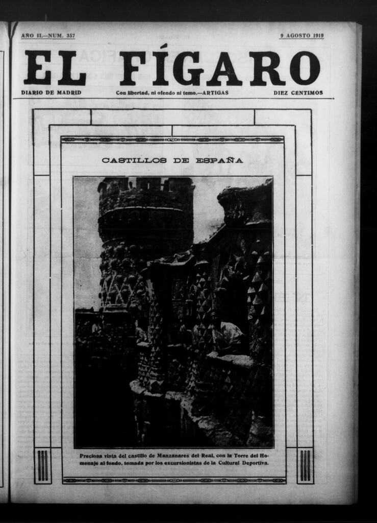 Miniatura de El Fígaro: diario de Madrid del 9 de agosto de 1919, nº 357