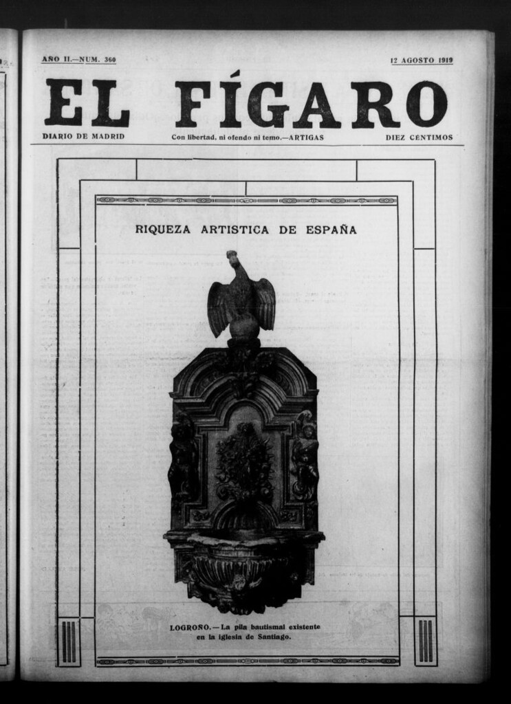 Miniatura de El Fígaro: diario de Madrid del 12 de agosto de 1919, nº 360