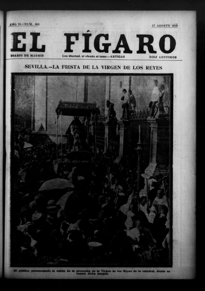 Miniatura de El Fígaro: diario de Madrid del 17 de agosto de 1919, nº 365