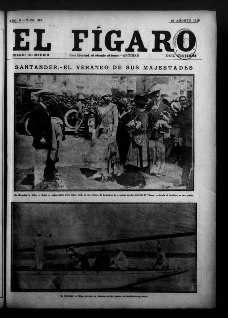 Miniatura de El Fígaro: diario de Madrid del 19 de agosto de 1919, nº 367