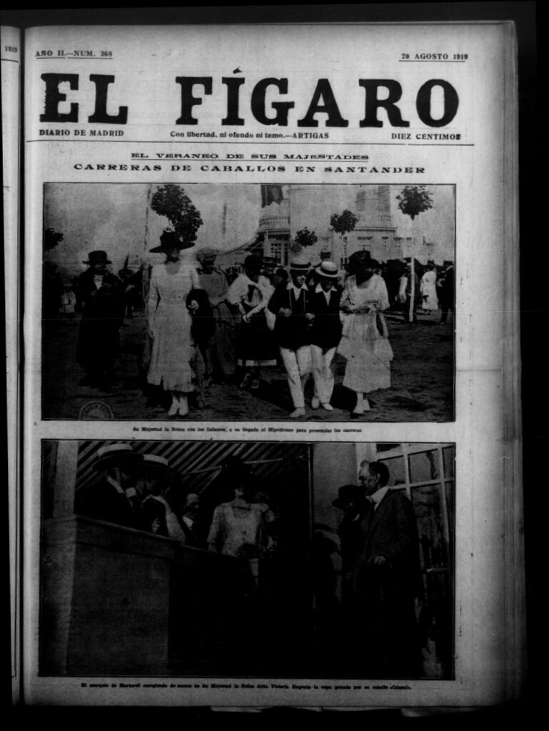 Miniatura de El Fígaro: diario de Madrid del 20 de agosto de 1919, nº 368
