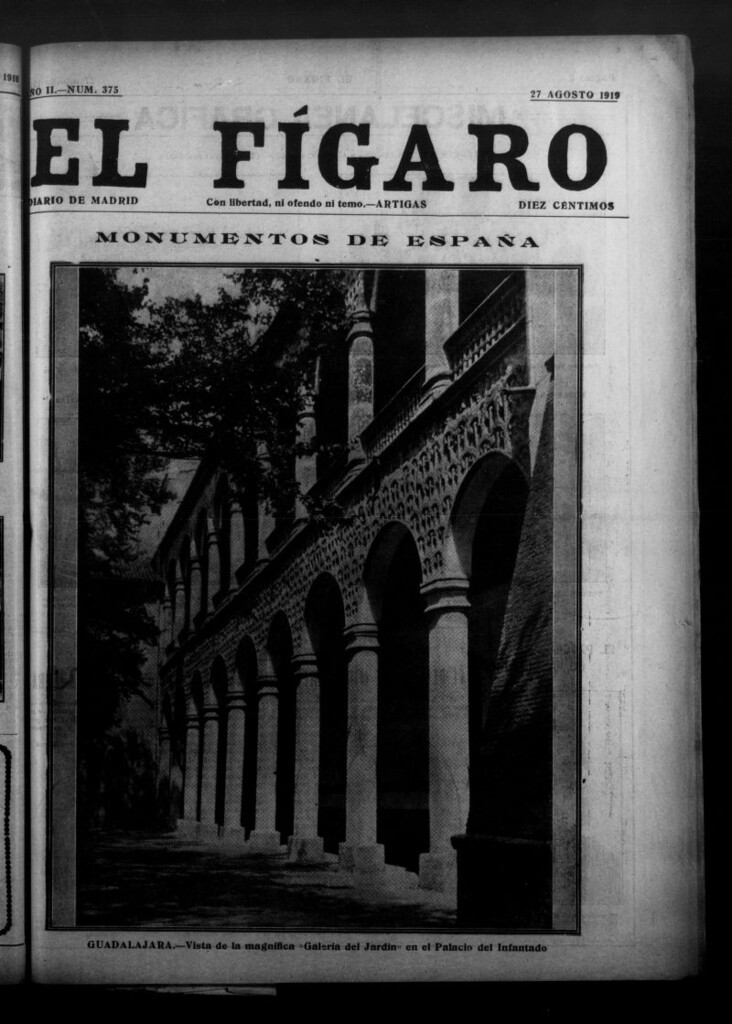 Miniatura de El Fígaro: diario de Madrid del 27 de agosto de 1919, nº 375