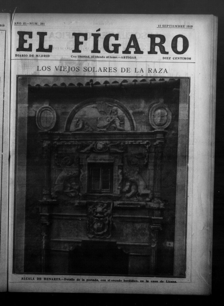 Miniatura de El Fígaro: diario de Madrid del 12 de septiembre de 1919, nº 391