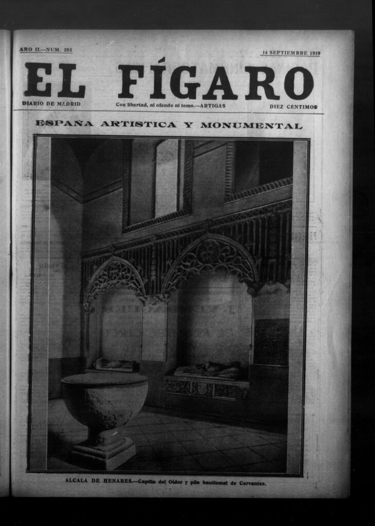 Miniatura de El Fígaro: diario de Madrid del 14 de septiembre de 1919, nº 393
