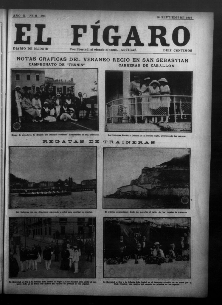 Miniatura de El Fígaro: diario de Madrid del 16 de septiembre de 1919, nº 395