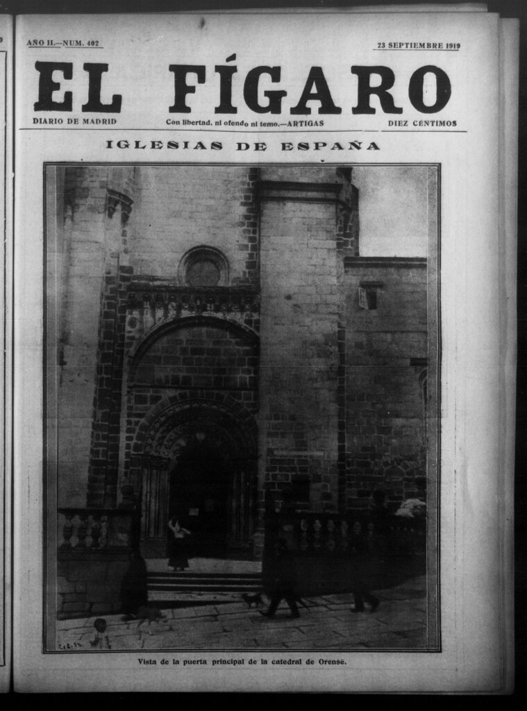 Miniatura de El Fígaro: diario de Madrid del 23 de septiembre de 1919, nº 402