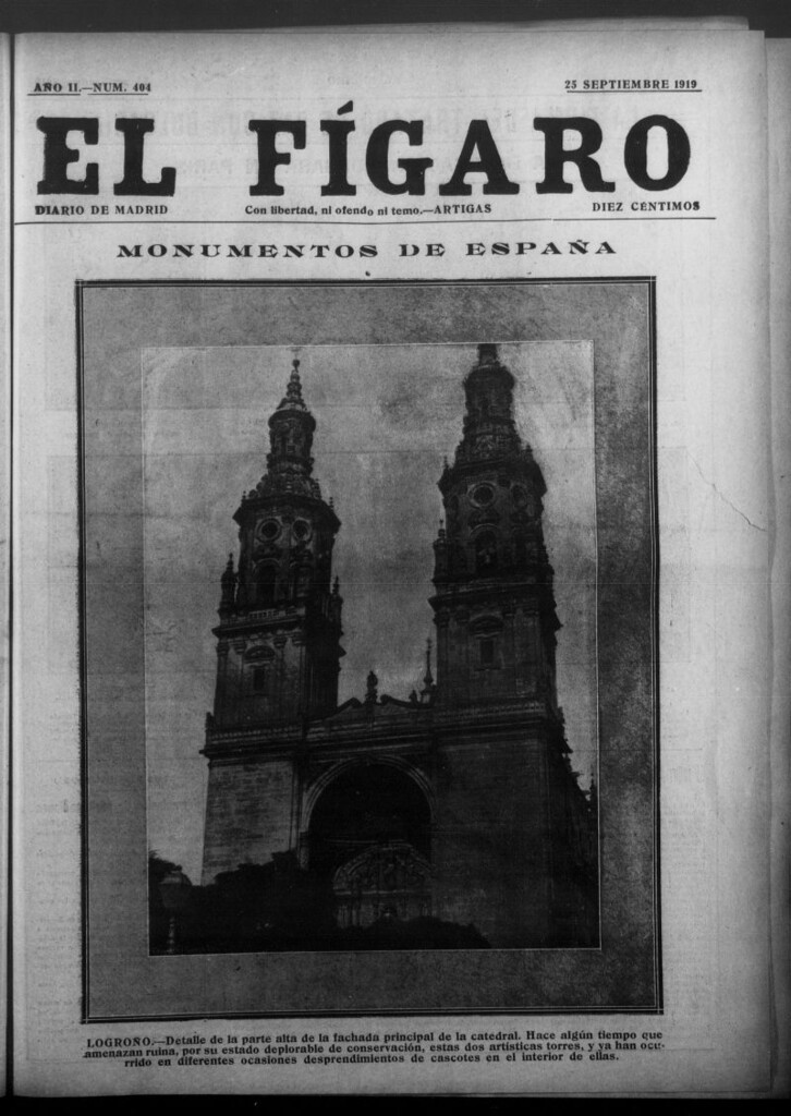 Miniatura de El Fígaro: diario de Madrid del 25 de septiembre de 1919, nº 404