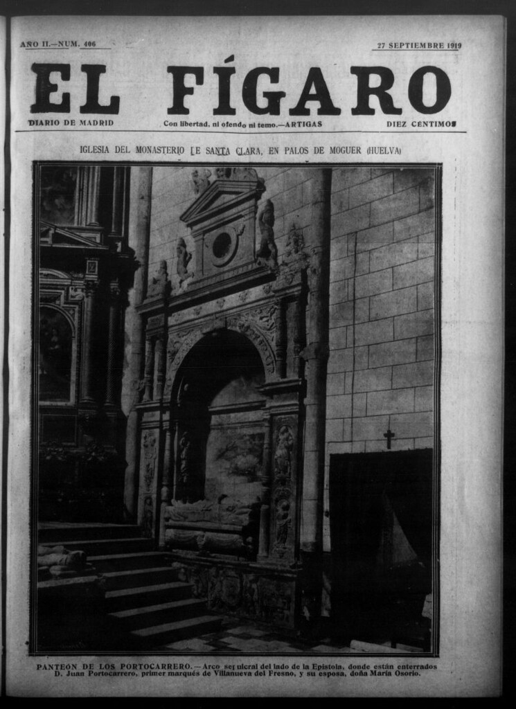 Miniatura de El Fígaro: diario de Madrid del 27 de septiembre de 1919, nº 406