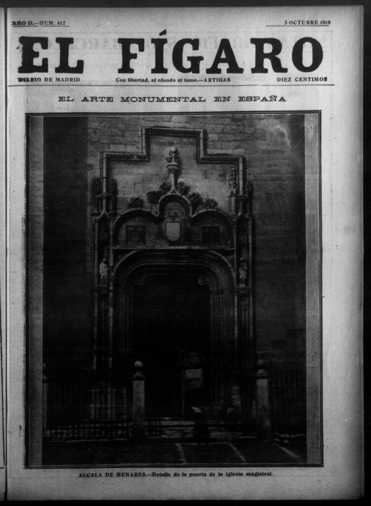 Miniatura de El Fígaro: diario de Madrid del 3 de octubre de 1919, nº 412