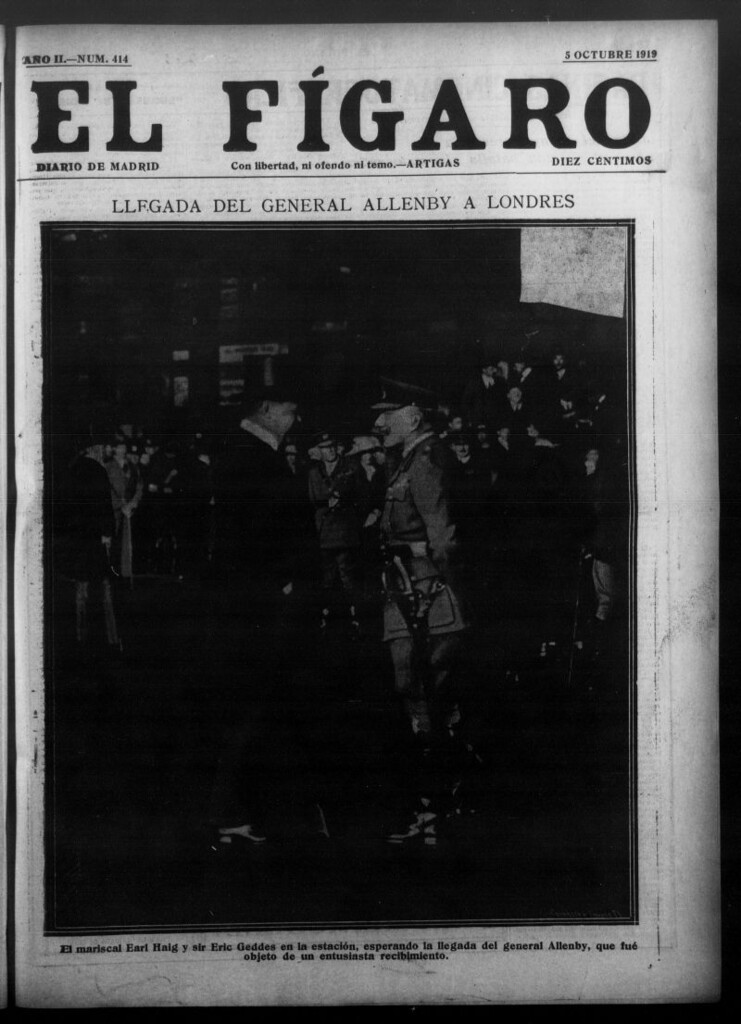 Miniatura de El Fígaro: diario de Madrid del 5 de octubre de 1919, nº 414