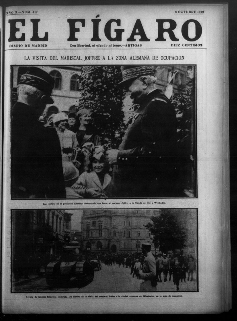 Miniatura de El Fígaro: diario de Madrid del 8 de octubre de 1919, nº 417