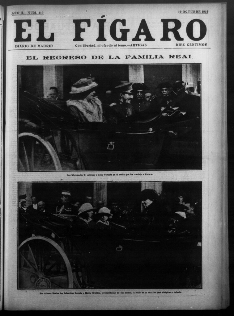 Miniatura de El Fígaro: diario de Madrid del 10 de octubre de 1919, nº 419