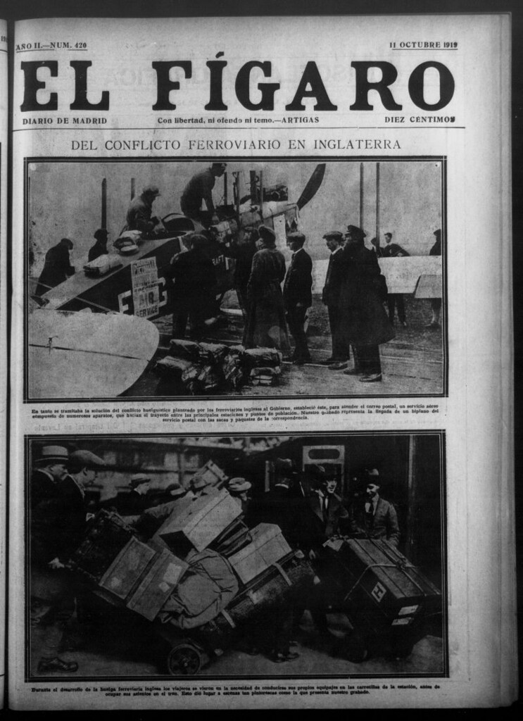 Miniatura de El Fígaro: diario de Madrid del 11 de octubre de 1919, nº 420