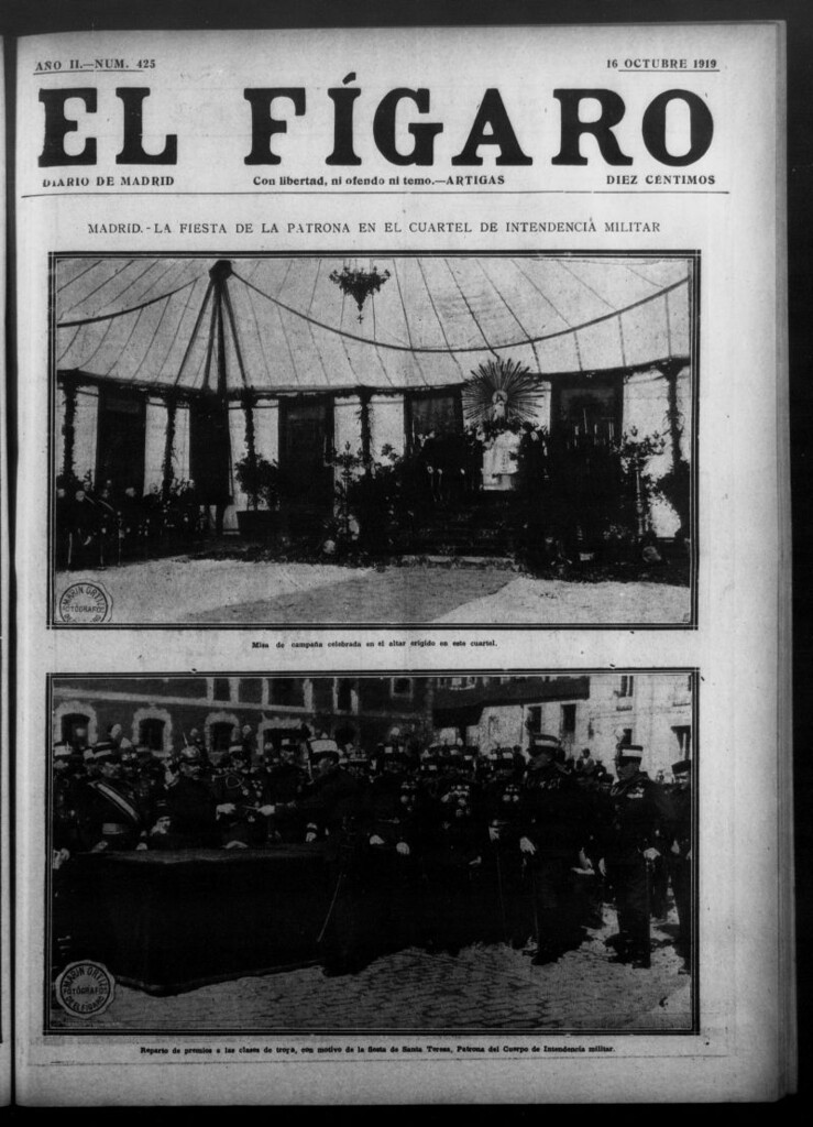 Miniatura de El Fígaro: diario de Madrid del 16 de octubre de 1919, nº 425