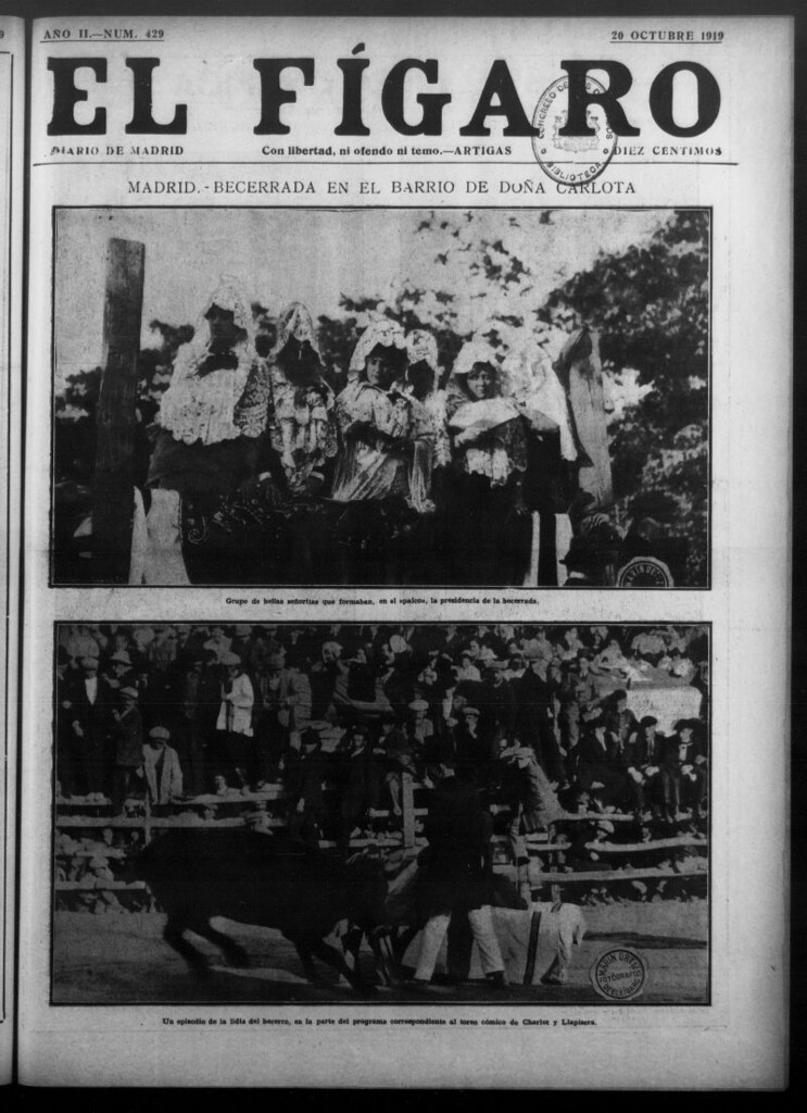 Miniatura de El Fígaro: diario de Madrid del 20 de octubre de 1919, nº 429