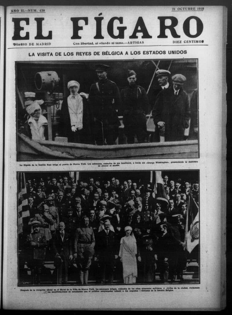 Miniatura de El Fígaro: diario de Madrid del 21 de octubre de 1919, nº 430