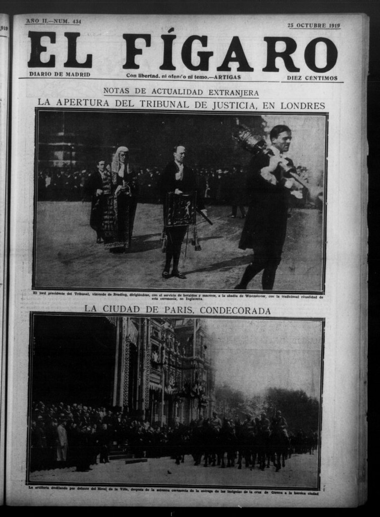 Miniatura de El Fígaro: diario de Madrid del 25 de octubre de 1919, nº 434