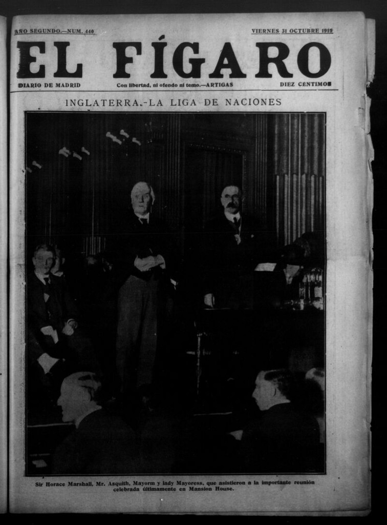 Miniatura de El Fígaro: diario de Madrid del 31 de octubre de 1919, nº 440