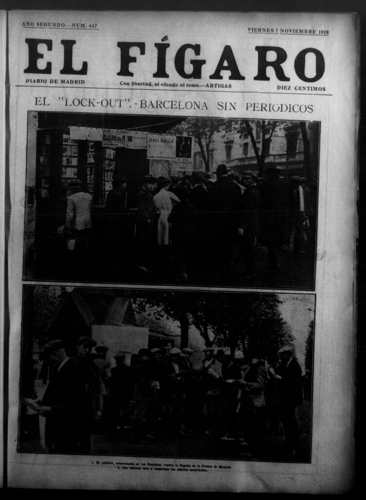 Miniatura de El Fígaro: diario de Madrid del 7 de noviembre de 1919, nº 447