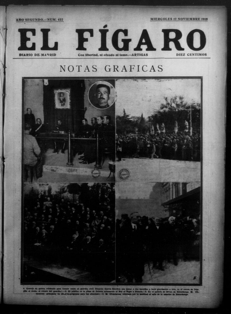 Miniatura de El Fígaro: diario de Madrid del 12 de noviembre de 1919, nº 452