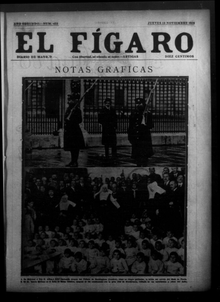 Miniatura de El Fígaro: diario de Madrid del 13 de noviembre de 1919, nº 453