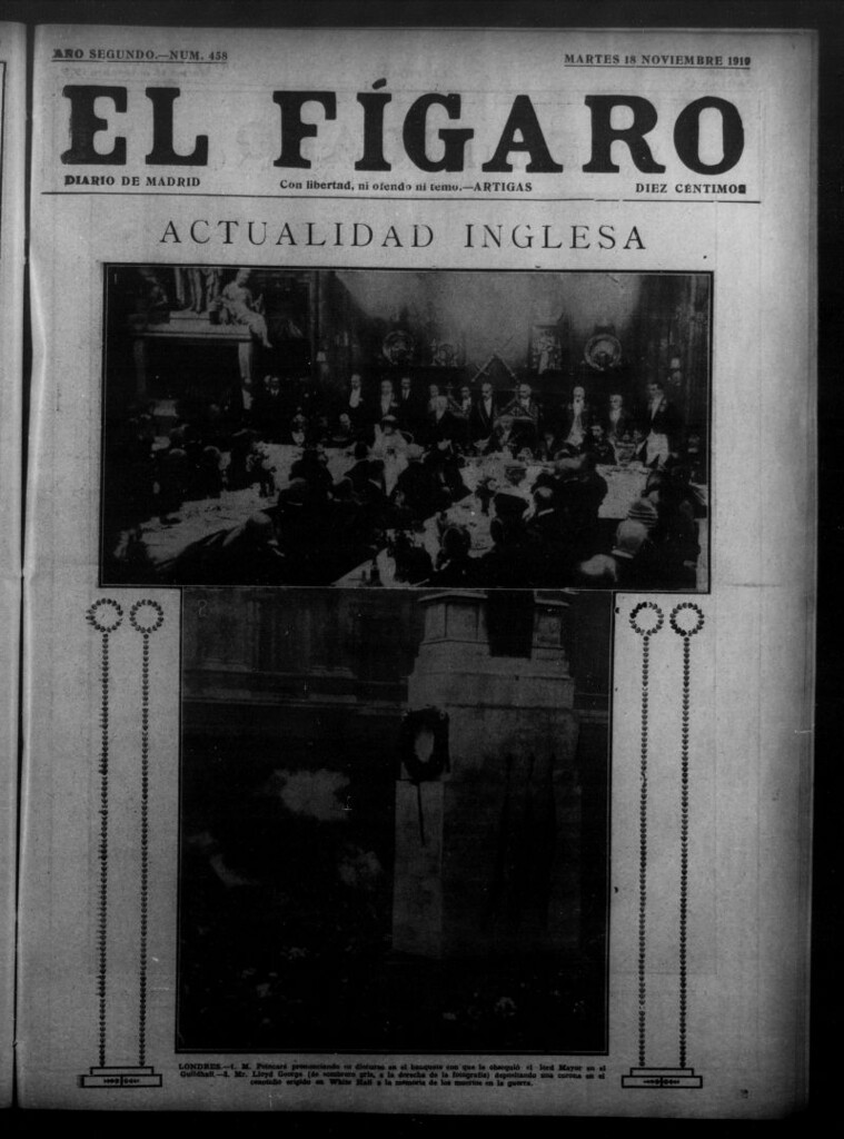Miniatura de El Fígaro: diario de Madrid del 18 de noviembre de 1919, nº 458