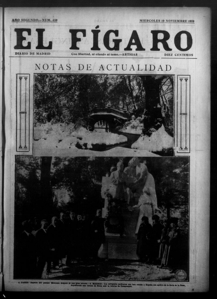 Miniatura de El Fígaro: diario de Madrid del 19 de noviembre de 1919, nº 459