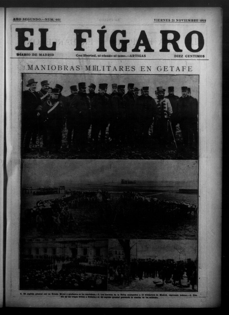 Miniatura de El Fígaro: diario de Madrid del 21 de noviembre de 1919, nº 461