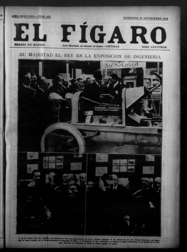 Miniatura de El Fígaro: diario de Madrid del 23 de noviembre de 1919, nº 463