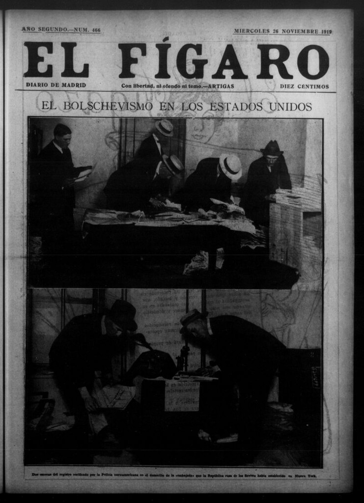 Miniatura de El Fígaro: diario de Madrid del 26 de noviembre de 1919, nº 466