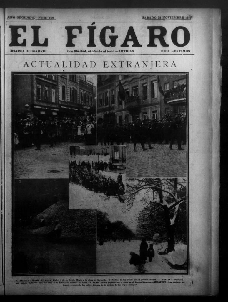 Miniatura de El Fígaro: diario de Madrid del 29 de noviembre de 1919, nº 469