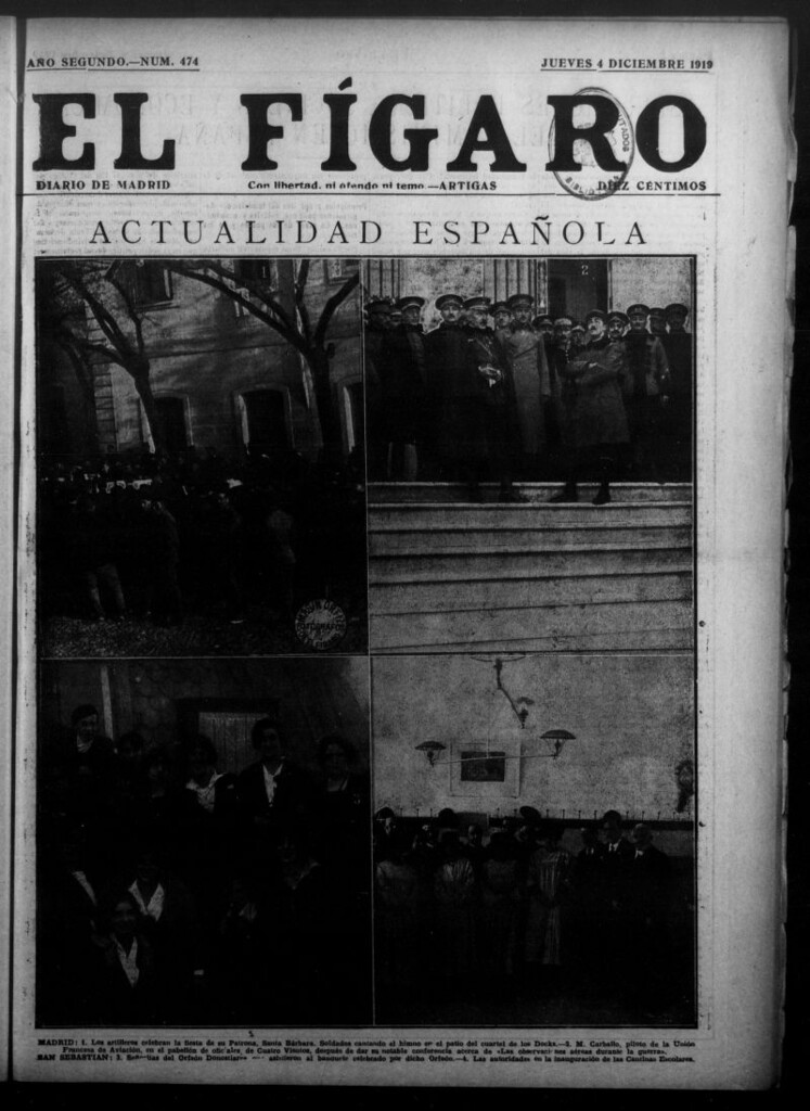Miniatura de El Fígaro: diario de Madrid del 4 de diciembre de 1919, nº 474