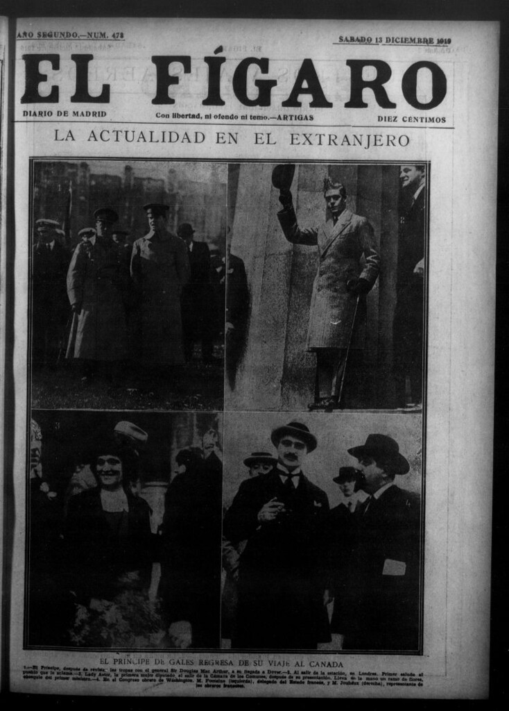 Miniatura de El Fígaro: diario de Madrid del 13 de diciembre de 1919, nº 478