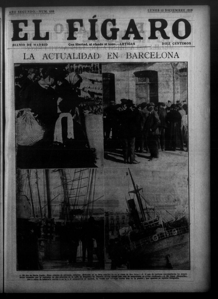 Miniatura de El Fígaro: diario de Madrid del 15 de diciembre de 1919, nº 480