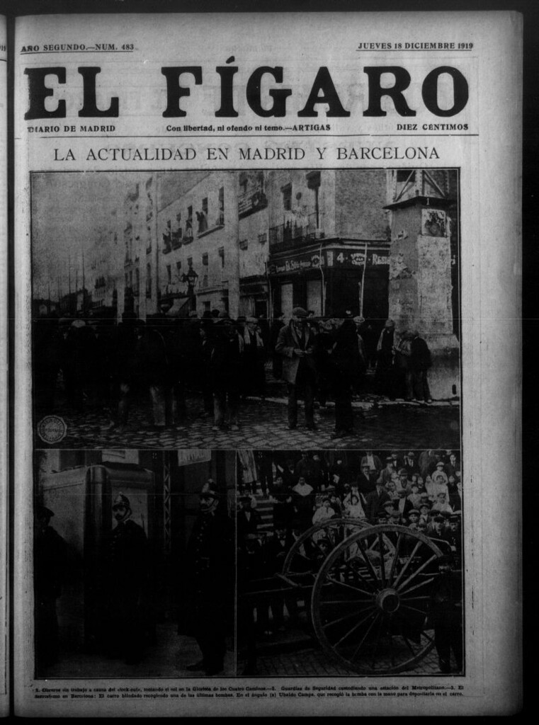 Miniatura de El Fígaro: diario de Madrid del 18 de diciembre de 1919, nº 483