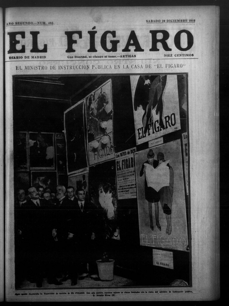 Miniatura de El Fígaro: diario de Madrid del 20 de diciembre de 1919, nº 485