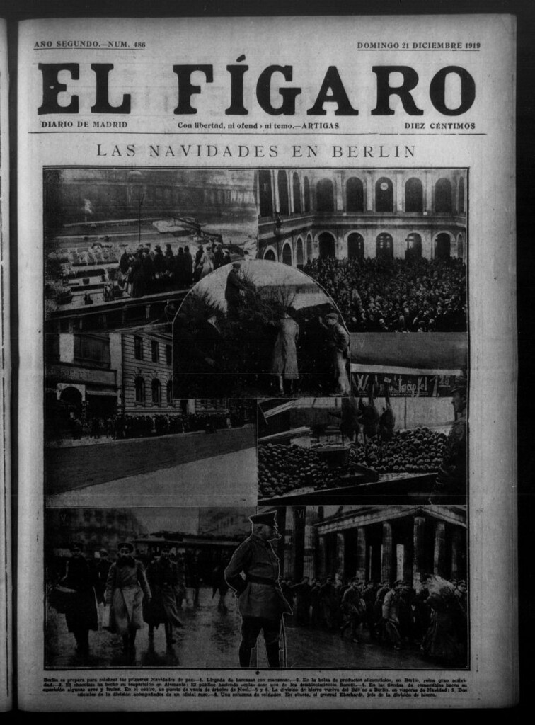 Miniatura de El Fígaro: diario de Madrid del 21 de diciembre de 1919, nº 486