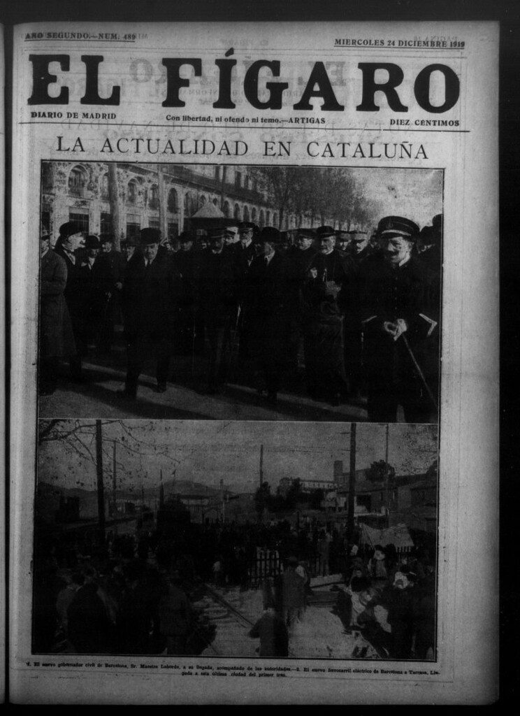 Miniatura de El Fígaro: diario de Madrid del 24 de diciembre de 1919, nº 489