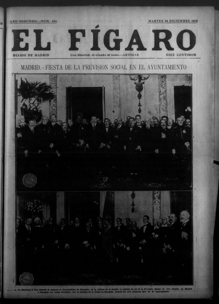 Miniatura de El Fígaro: diario de Madrid del 30 de diciembre de 1919, nº 494