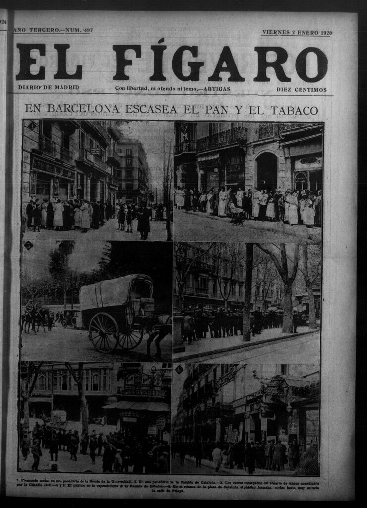 Miniatura de El Fígaro: diario de Madrid del 2 de enero de 1920, nº 497