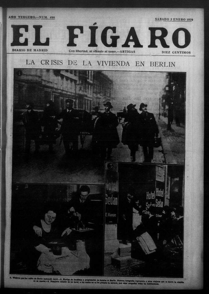 Miniatura de El Fígaro: diario de Madrid del 3 de enero de 1920, nº 498