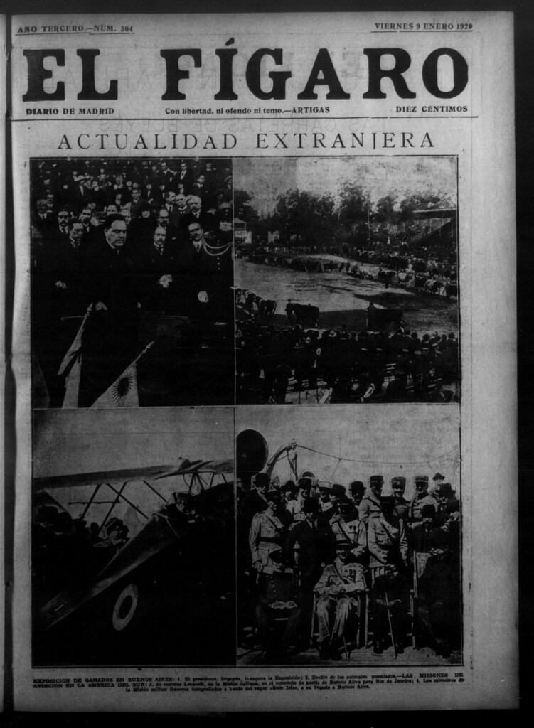Miniatura de El Fígaro: diario de Madrid del 9 de enero de 1920, nº 504